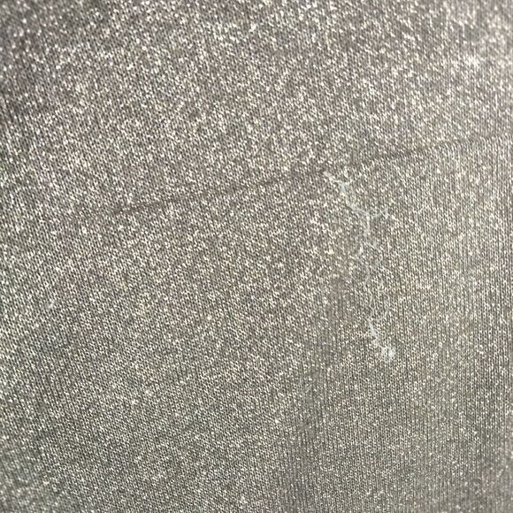 free people beach Baby Doll Tunic Wmns Small Gold Shimmer Sleeveless Tank Swing - Picture 4 of 13